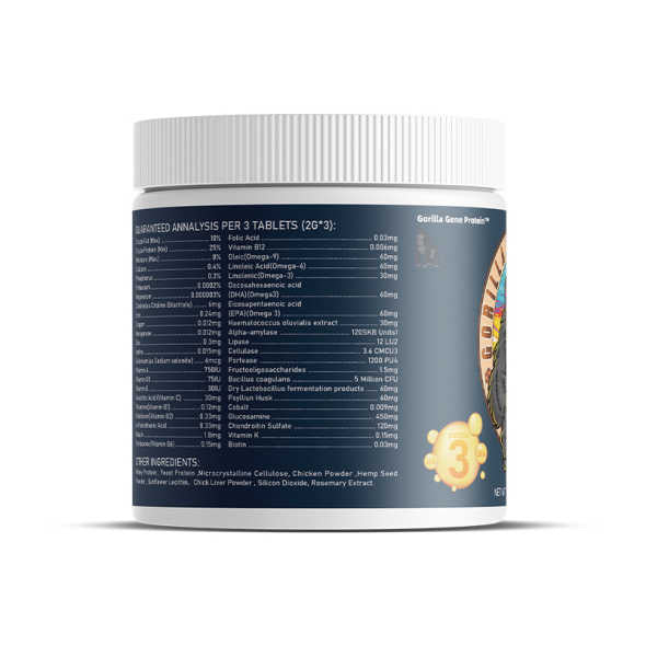 Gorilla Gene Protein "Blue Pro" Tablets